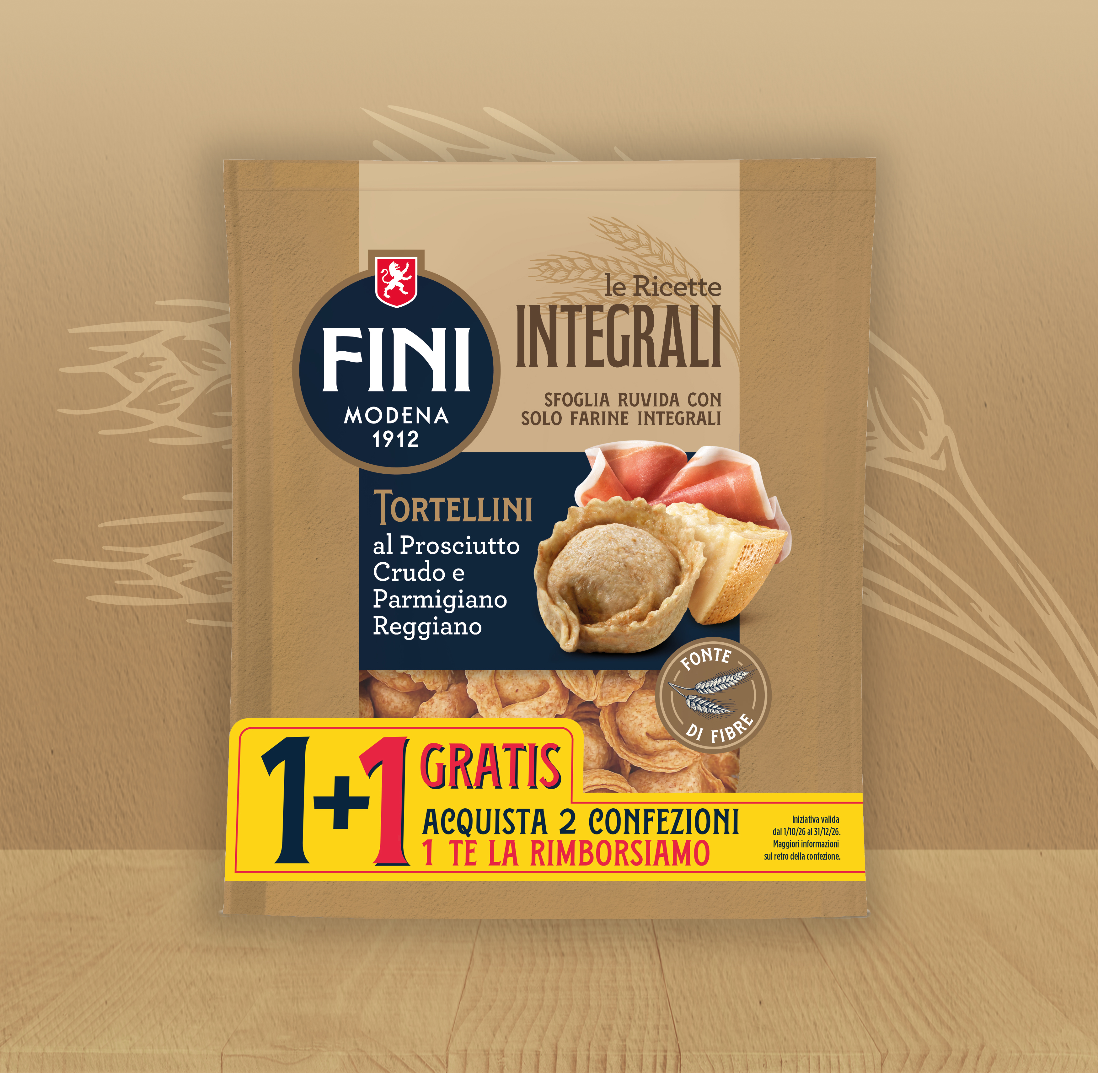 Tortellini Prosciutto Crudo e Parmigiano Reggiano - Le Ricette Integrali Fini